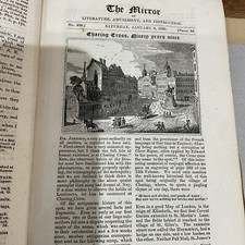 Stampa antica - 1830 - Charing