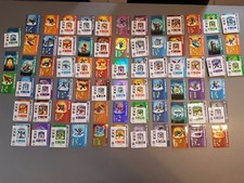 Cartes, codes et autocollants