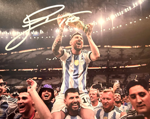Lionel messi firmato coppa - messi,