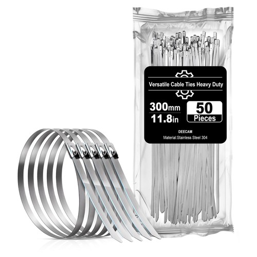 Fascette metalliche 300mm - fascette, 50