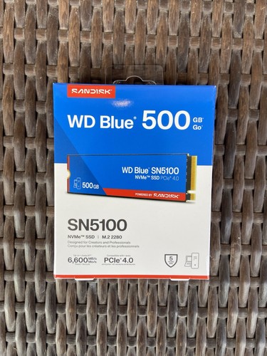Blue sn5100 nvme ssd 500gb - wd,