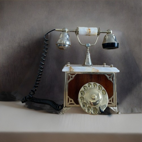 Antico telefono vintage - , a