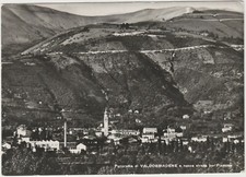 PANORAMA DI VALDOBBIADENE E NUOVA STRADA PER PIANEZZE (TREVISO) 1963