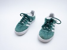 Adidas Gazelle Bambini Scarpe Tempo Libero Sneaker Bassa Verde Tg. 28 Eu Art