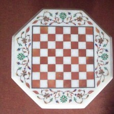 12 " Marmo Scacchi Table Top