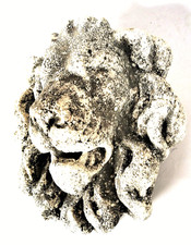 TESTA LEONINA - STAMPO IN PIETRA - INIZI 900 - ITALIA - 25 x 26 x 14 cm -