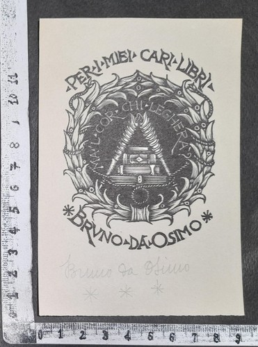 Wunderkammer exlibris 884 - c,