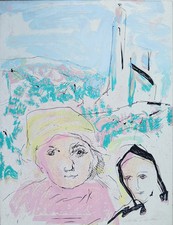 Ernesto treccani serigrafia - -,