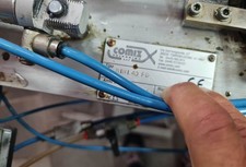 CLIPPATRICE confezionatrice imbustatrice SIGILLATRICE CLIPBAND PNEUMATICA con da