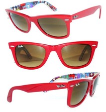 OCCHIALI DA SOLE RAY BAN ROSSO