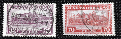 Francobolli ungheresi epoca - francobolli,