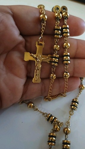 Collana rosario silicone