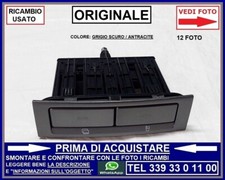 PORTA OGGETTI CASSETTO PORTA BICCHIERE antracite SU CRUSCOTTO ALFA ROMEO GT 147
