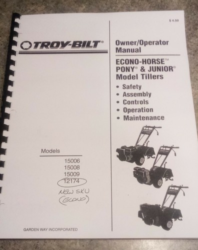 Troy bilt pony junior - troy-bilt, pony,