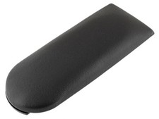 Coperchio bracciolo nero - nero, pelle