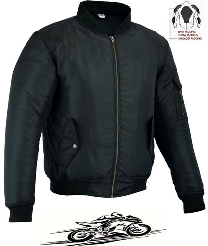 Giacca bomber uomo nera - bomber,
