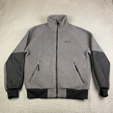 Filson Giacca Uomo L Grigio Antracite Sherpa Pile Profondo Scimmia Pile Polartec
