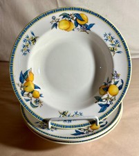 4 zuppiere con bordo Wedgwood