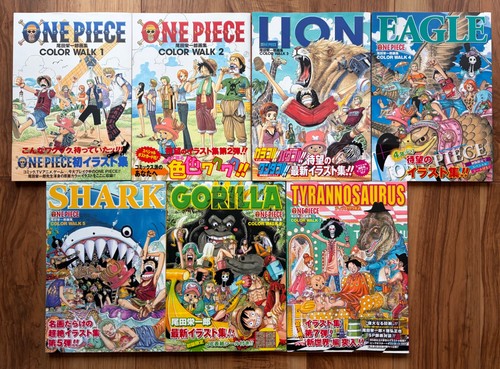 One piece color walk - color, 1-7
