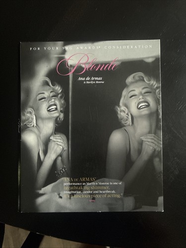 Blonde marilyn monroe biopic - -,