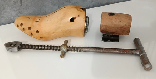 Antico tendiscarpe legno 40 - legno,