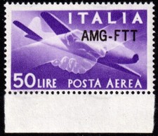 AMG-FTT - 1954 - Posta Aerea