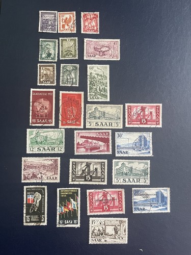 Saar germania 1950 1956 - germania, vari