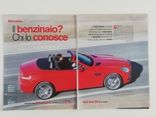 Clipping Ritaglio Articolo 2012 MERCEDES SLK 250 CDI SPORT Auto Inebriante