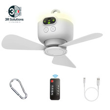 Ventilatore Da Soffitto Tenda Da Campeggio Portatile Ventilatore a Baldacchino D