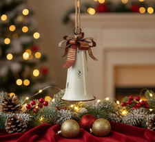 Campana Metallo Bianca Vintage