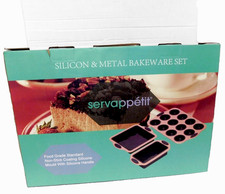 Set 3 pezzi pentole da forno