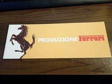 FERRARI PRODUZIONE -SALES