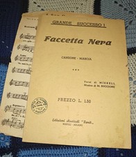 Spartito Musicale - Faccetta