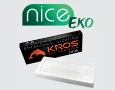 Lampada di Emergenza LED Parete Luce Fredda 120 Lumen autonomia 1 o 3h ip42