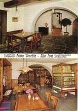 CARTOLINA ALBERGO GASTHOF POSTA VECCHIA ALTE POST CAMPODAZZO STUBE UNICA SU EBAY