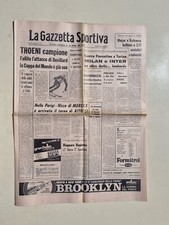 GAZZETTA DELLO SPORT 14 MARZO