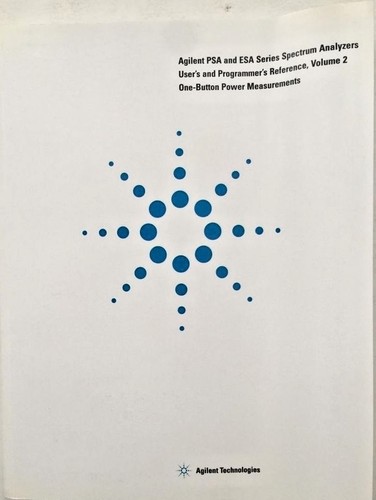 Agilent serie psa esa - psa/esa, utenti