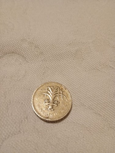 Vecchia moneta britannica - £1,