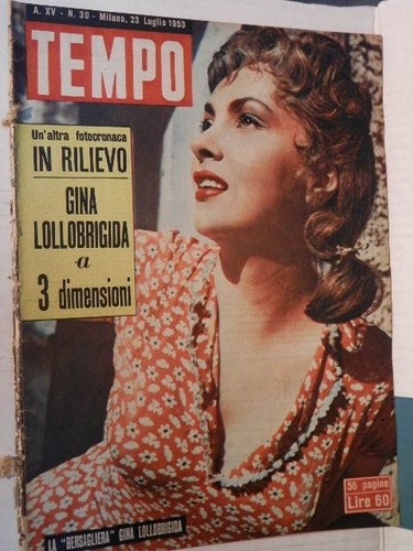 Tempo luglio 1953 - luglio, gina