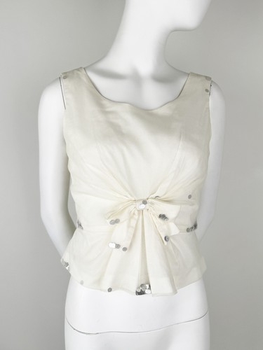 Top moschino maglia paillettes - top,