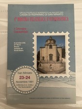 ITALIA 1991 SAN MINIATO Mostra MERCATO TARTUFO BIANCO  ANNULLO CARTOLINA