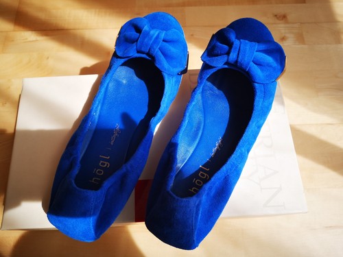 Ballerina alta elegante blu - elegante, in