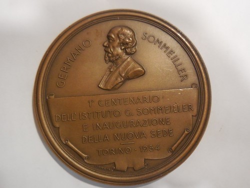 Medaglia centenario istituto - medaglia,