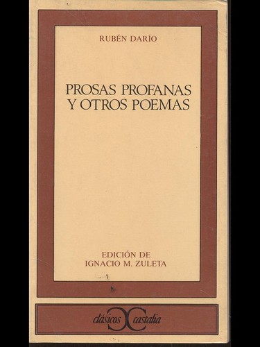 Prosas profanas otros - prosas,
