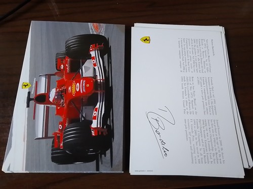 Scuderia ferrari postcard - scuderia,