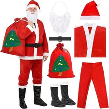 Vestito Costume Babbo Natale