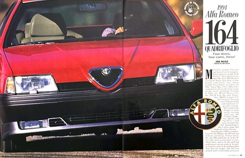 Alfa romeo 164 - romeo, quadrifoglio