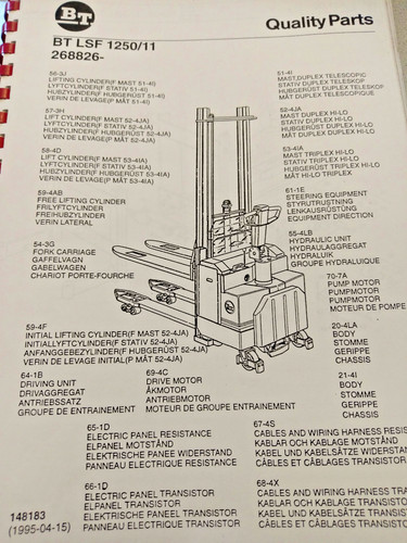 Libretto pezzi ricambio - di,