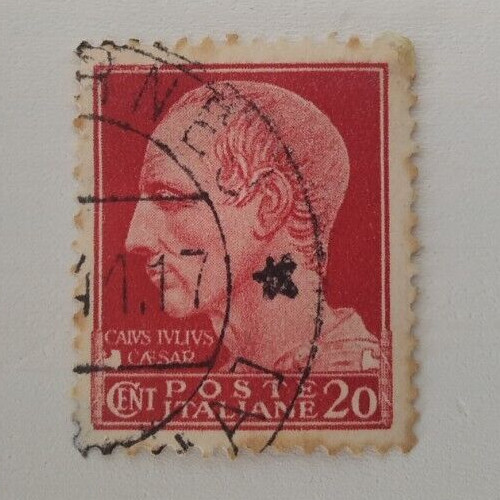 Francobollo giulio cesare era - cesare,