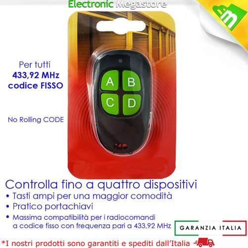 Telecomando per cancello - telecomando,